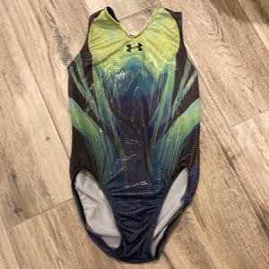Under Armour gymnastics leotard.